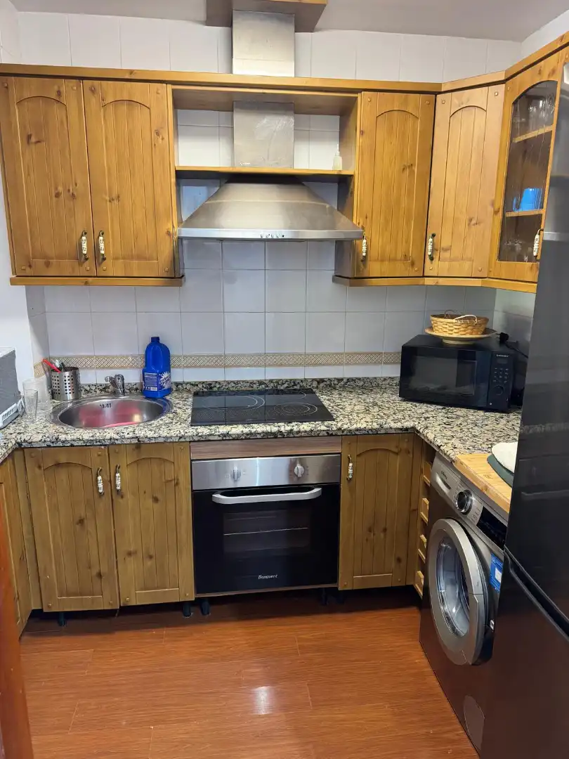 Cocina de Planta baja en venta en Mijas con Aire acondicionado, Jardín privado y Terraza
