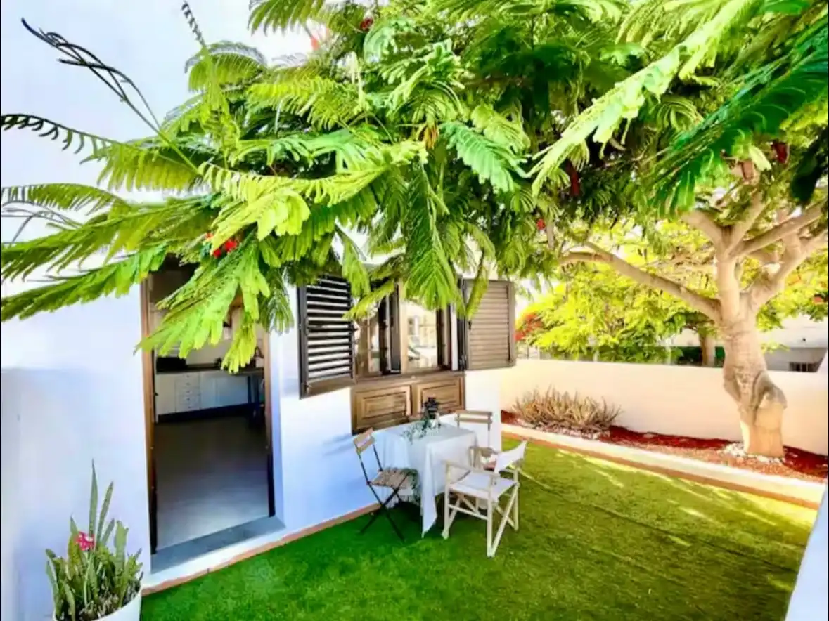 Vista exterior de Piso en venta en San Bartolomé con Jardín privado, Terraza y Trastero