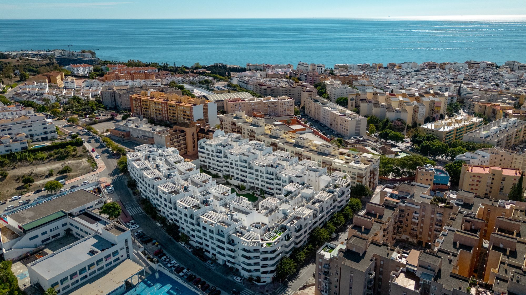 Vista exterior de Ático en venta en Estepona con Terraza y Balcón