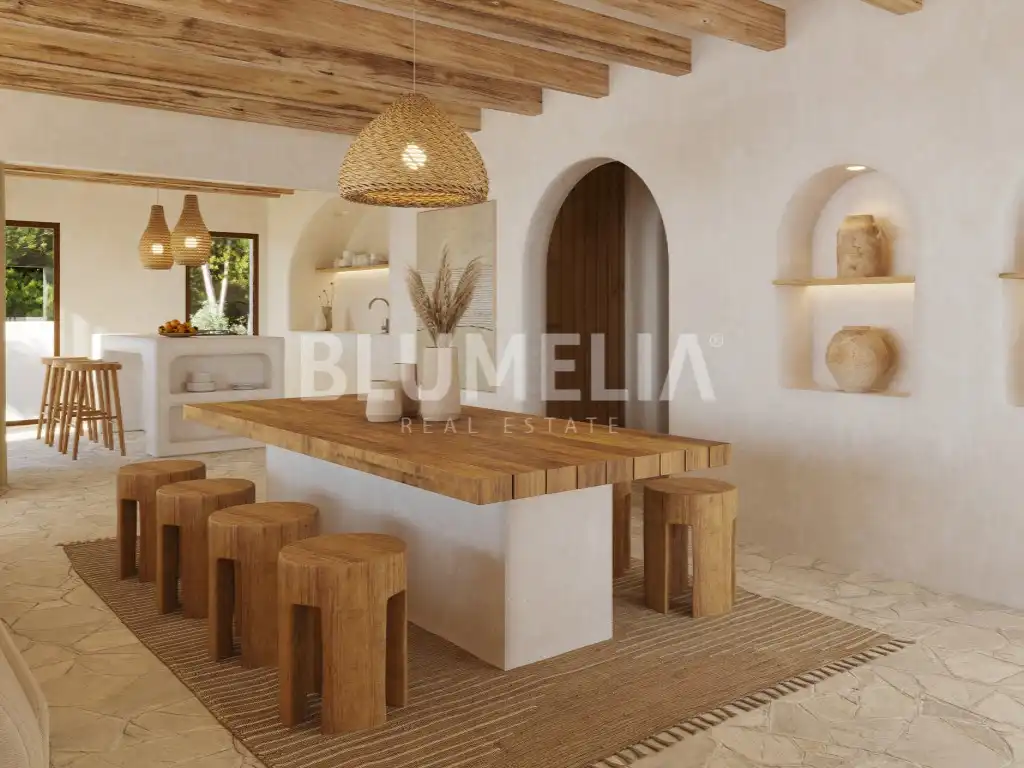 Kitchen of Houses for sale in Jávea / Xàbia  with Air Conditioner, Private garden and Terrace