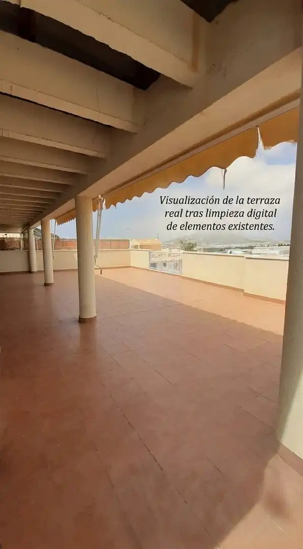 Terrace of Attic for sale in Mazarrón  with Air Conditioner, Heating and Terrace