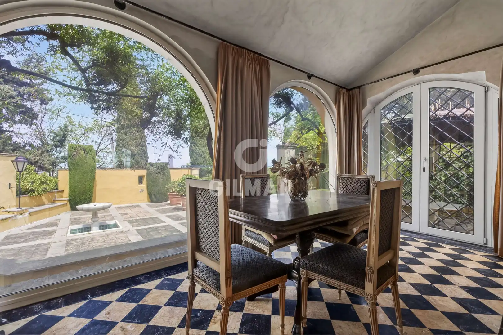 Dining room of Houses for sale in Tomares  with Heating, Private garden and Swimming Pool
