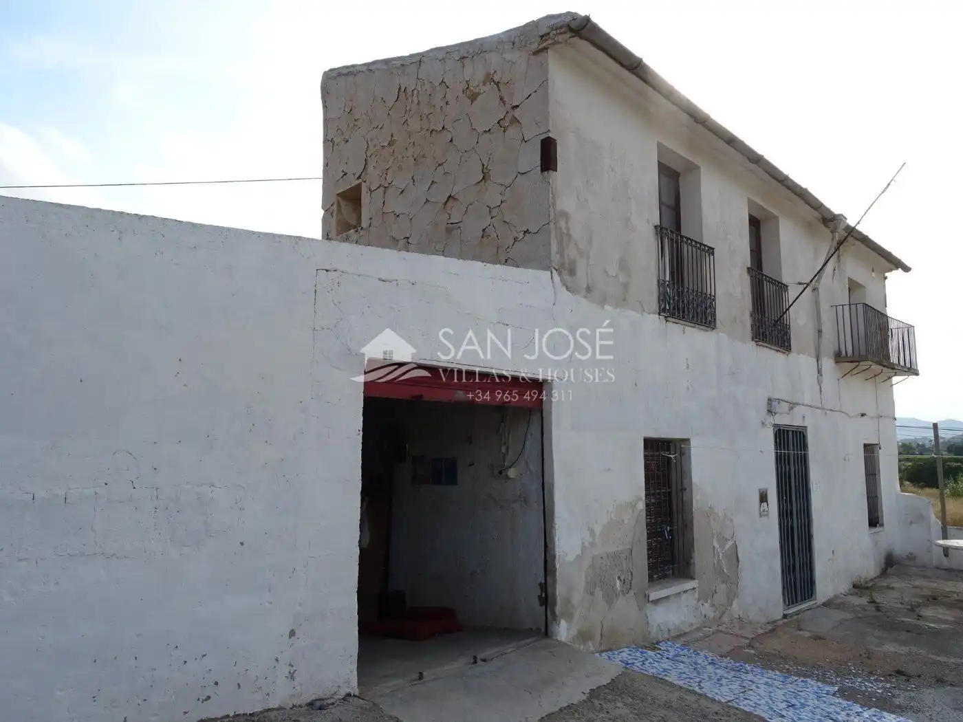 Vista exterior de Casa o chalet en venta en Aspe con Jardín privado y Trastero