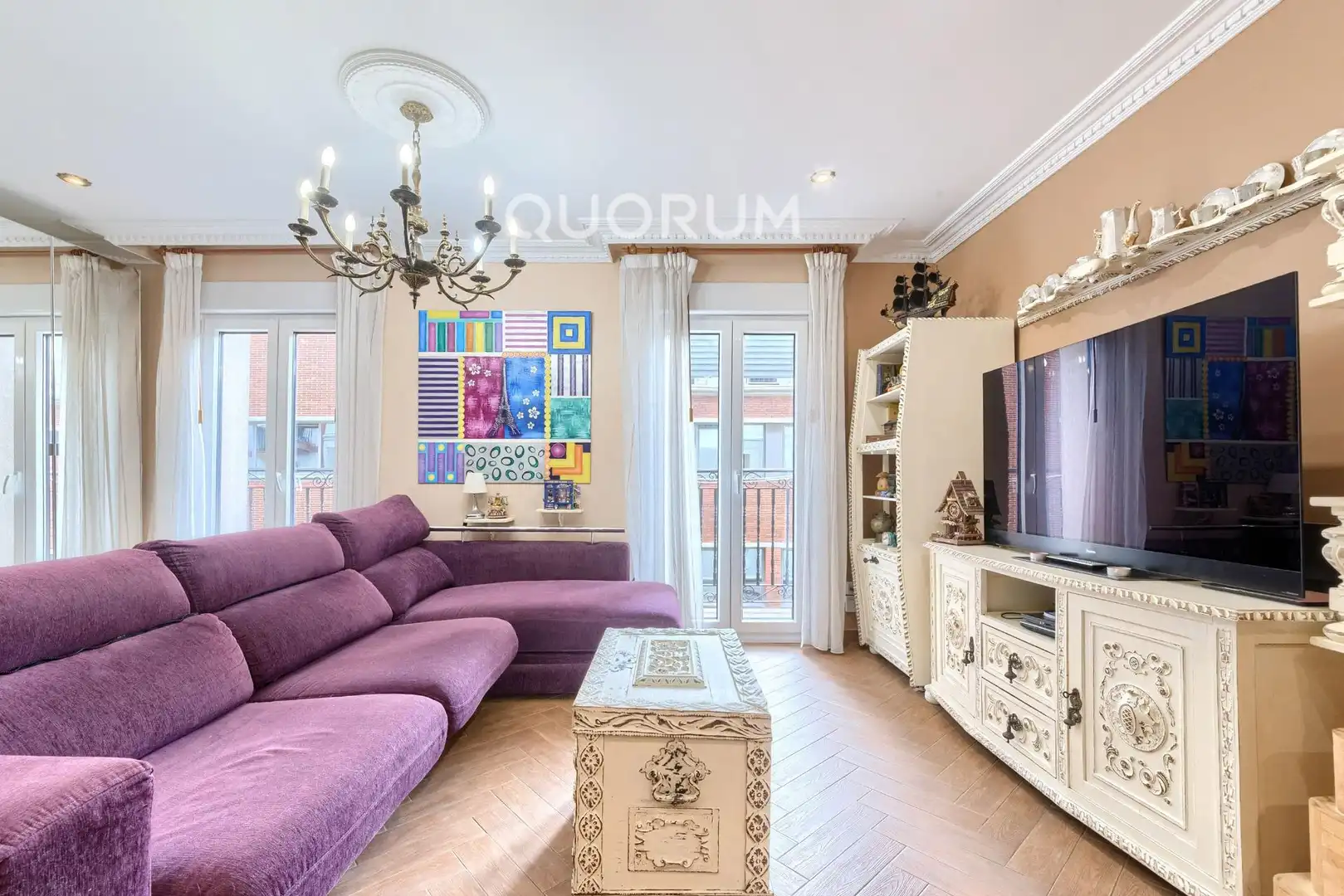 Sala de estar de Piso en venta en Barakaldo  con Calefacción y Balcón