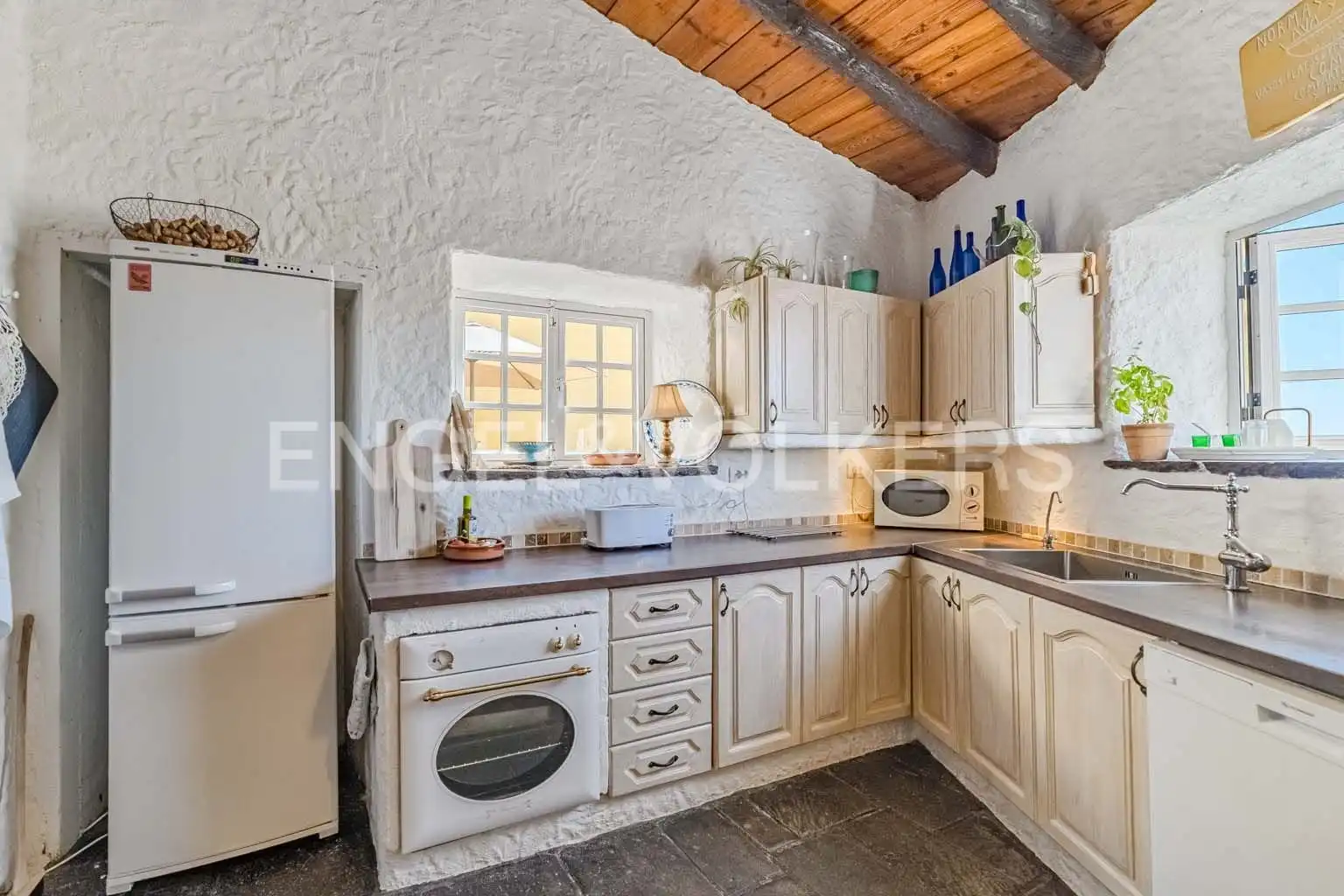 Kitchen of Houses for sale in San Miguel de Abona  with Air Conditioner, Terrace and Furnished