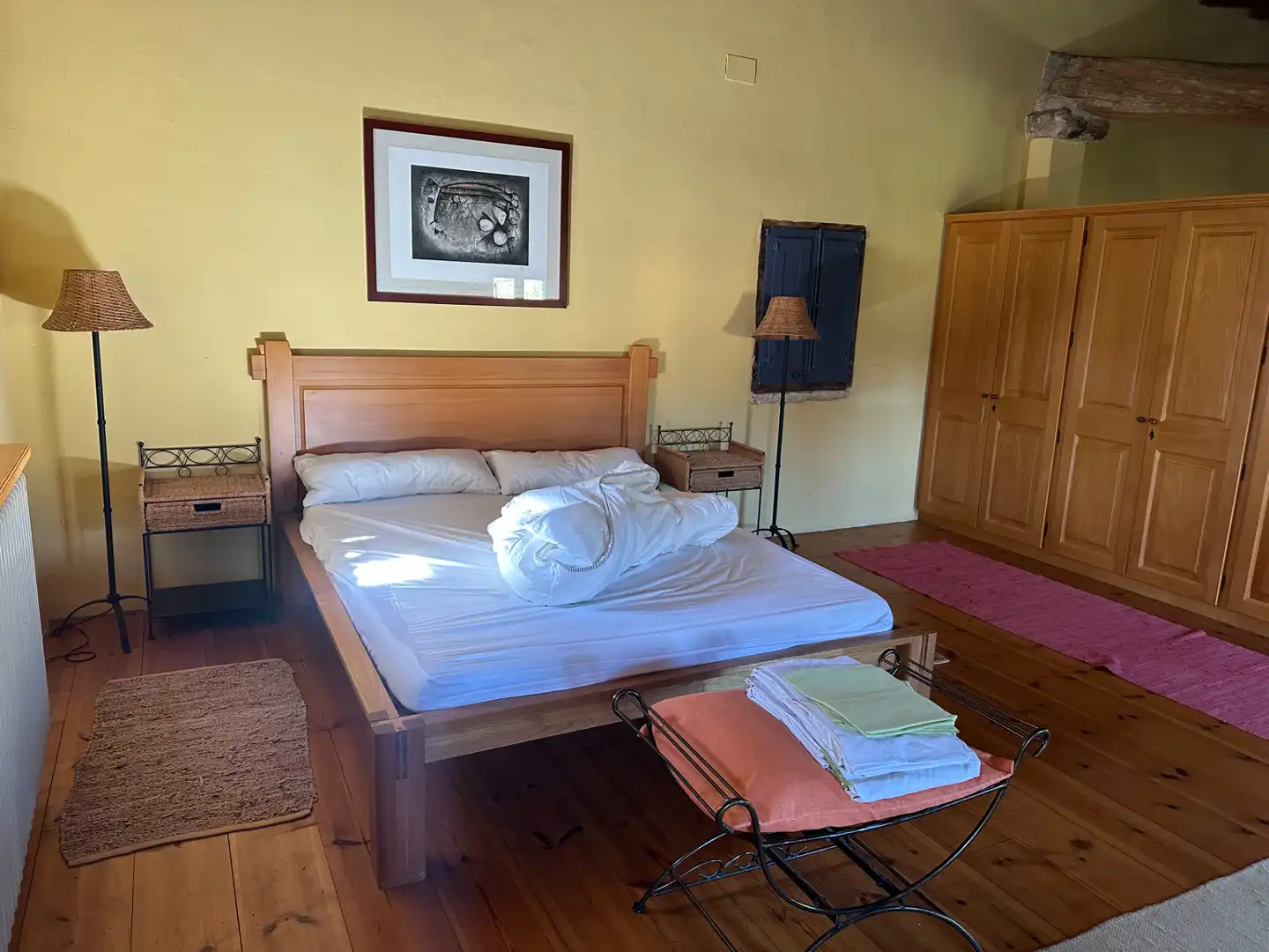 Dormitori de Casa o xalet de lloguer en Cornellà del Terri amb Aire condicionat, Calefacció i Jardí privat