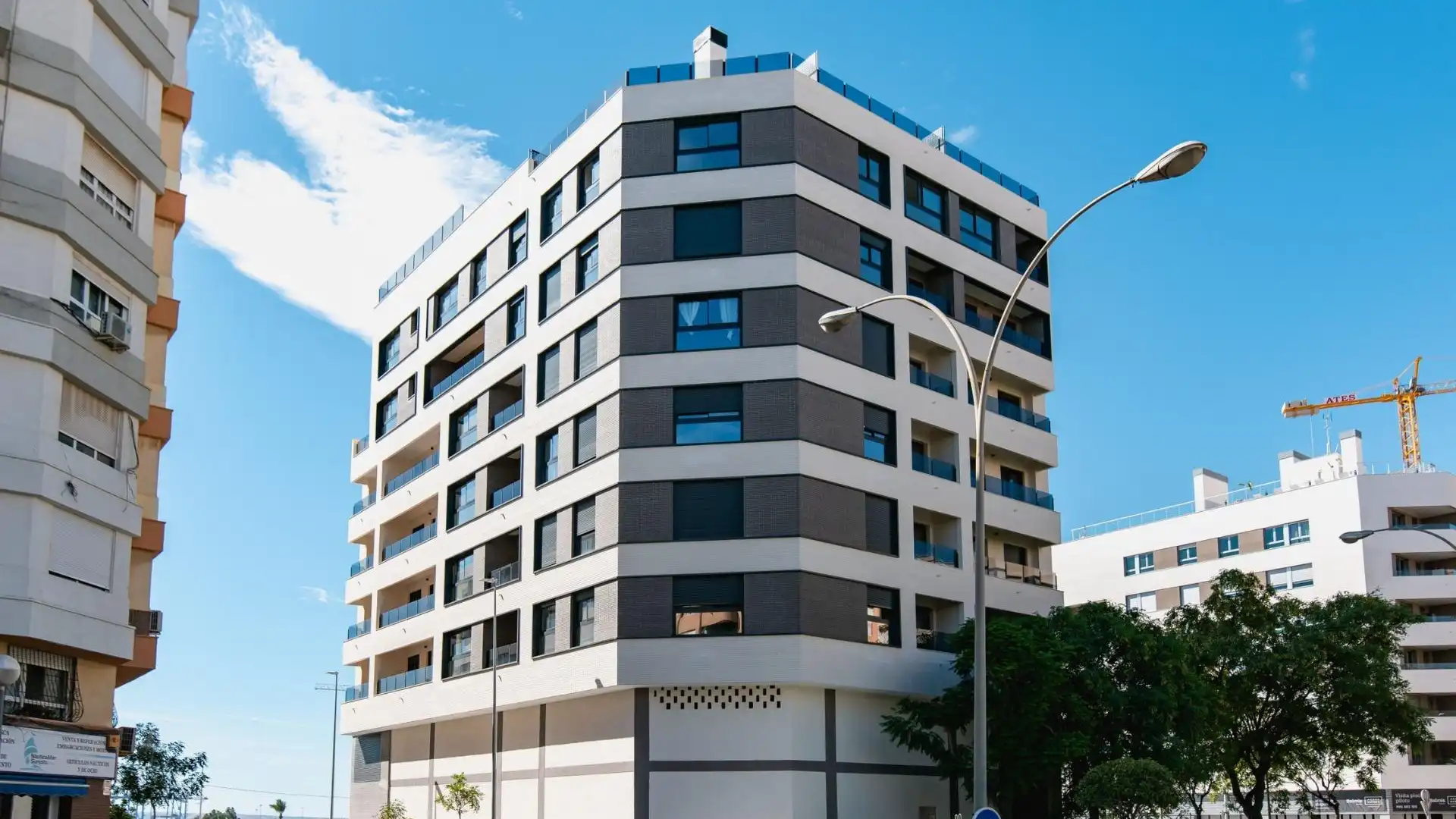 Vista exterior de Àtic en venda en Alicante / Alacant amb Piscina