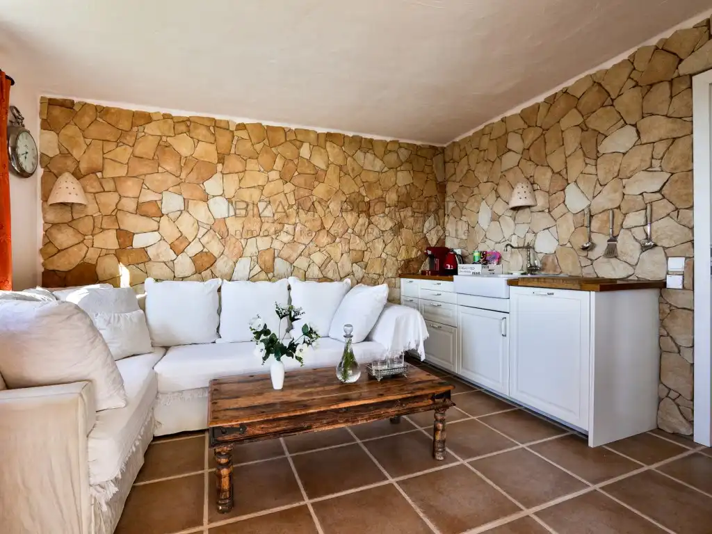 Sala d'estar de Casa o xalet de lloguer en Santa Eulària des Riu