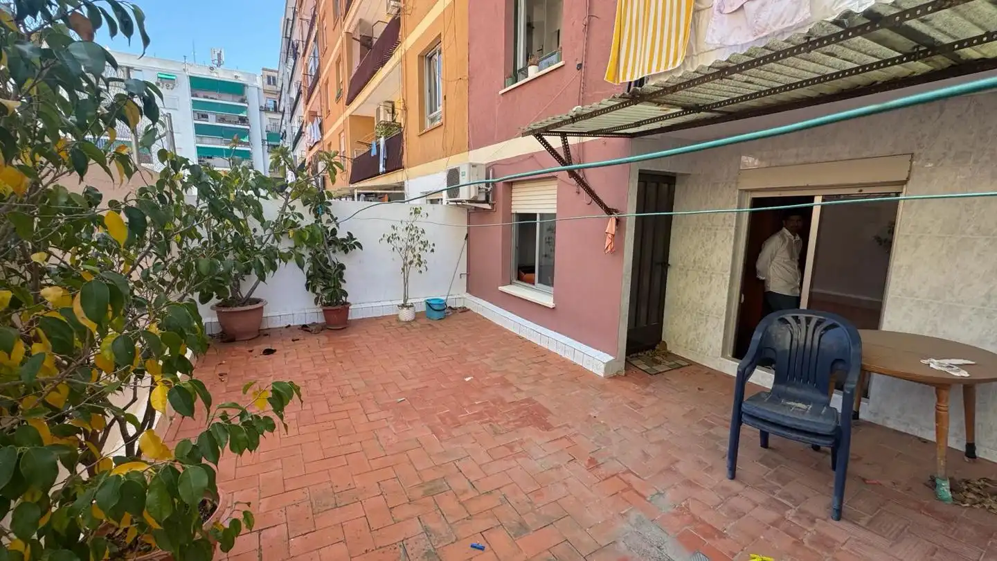 Terraza de Piso de alquiler en Valencia con Aire acondicionado, Terraza y Amueblado