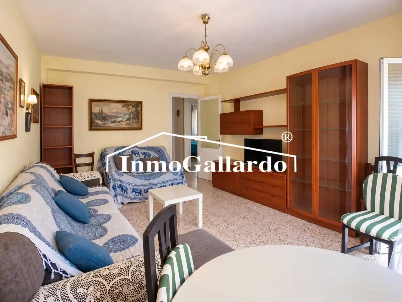 Sala de estar de Piso en venta en Málaga con Terraza y Trastero