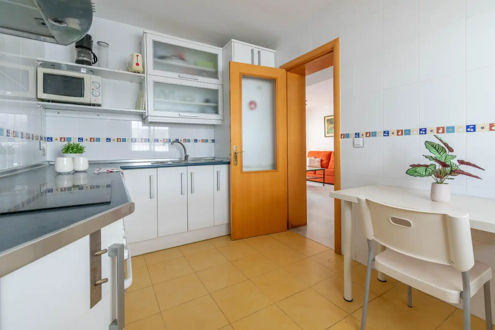Cocina de Piso en venta en Almería con Aire acondicionado, Terraza y Balcón