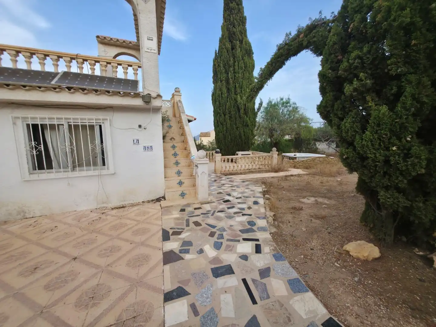 Jardí de Casa o xalet en venda en La Nucia amb Aire condicionat, Jardí privat i Terrassa