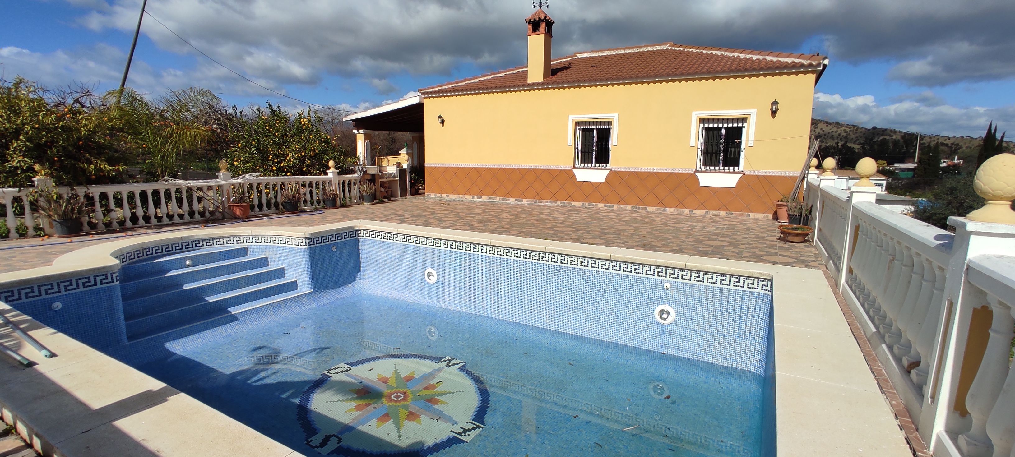 Swimming pool of Country house for sale in Coín  with Private garden, Terrace and Swimming Pool