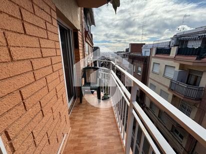 Balcony of Flat for sale in  Barcelona Capital  with Air Conditioner, Heating and Oven