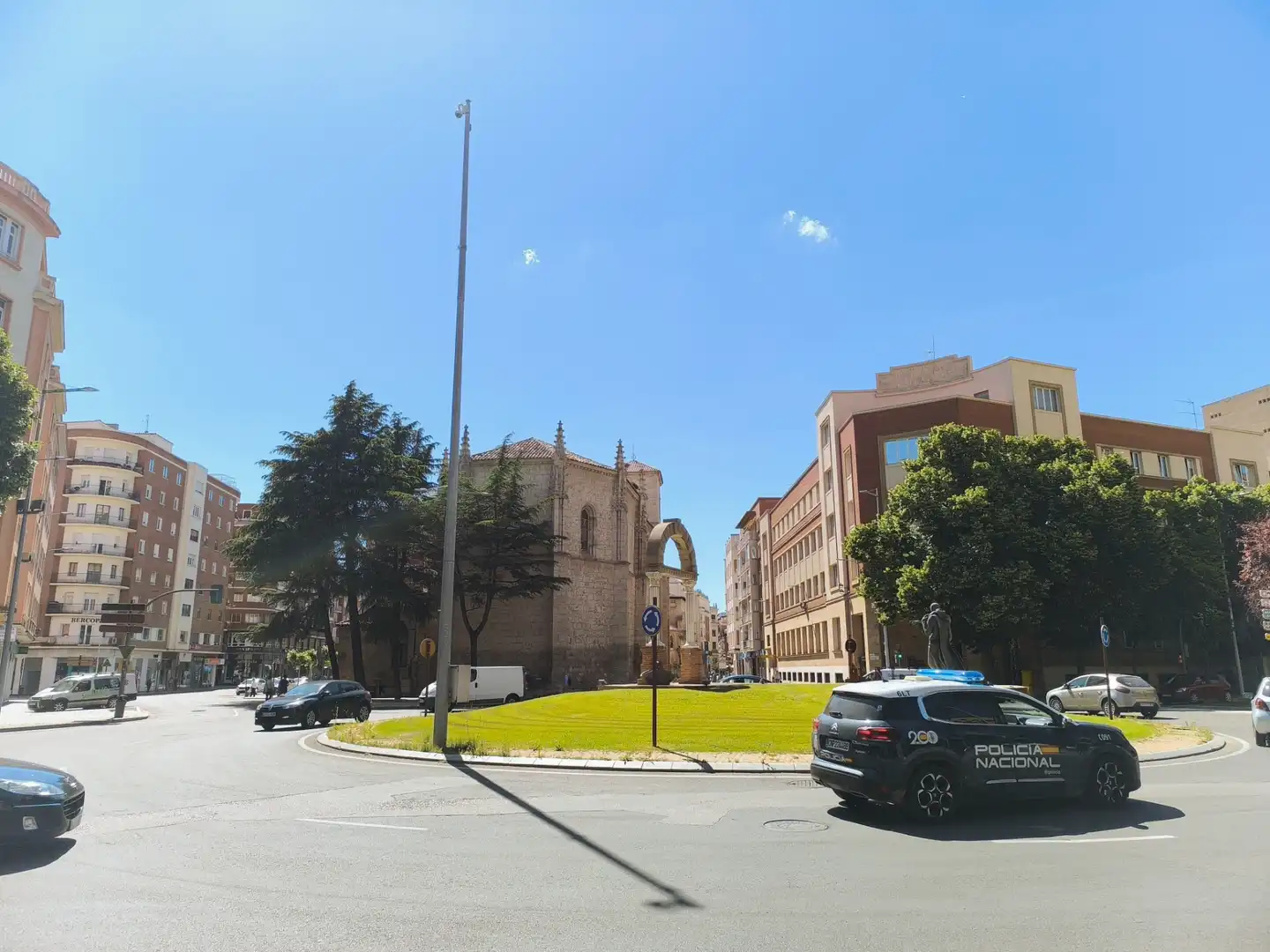 Vista exterior de Piso en venta en Palencia con Calefacción, Parquet y Terraza
