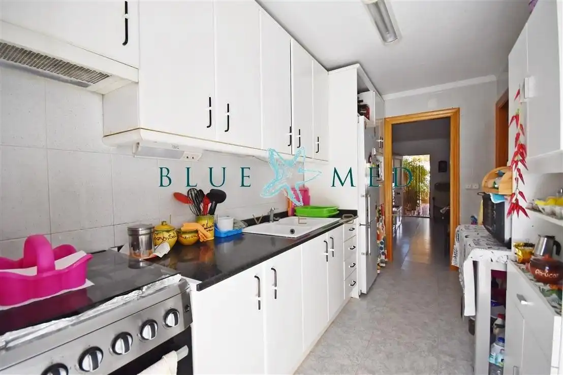Küche von Maisonette zum Verkauf in Mazarrón mit Terrasse, Abstellraum und Möbliert