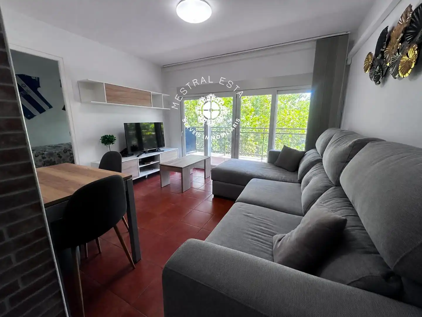 Wohnzimmer von Wohnung zum Verkauf in Salou mit Klimaanlage, Heizung und Terrasse