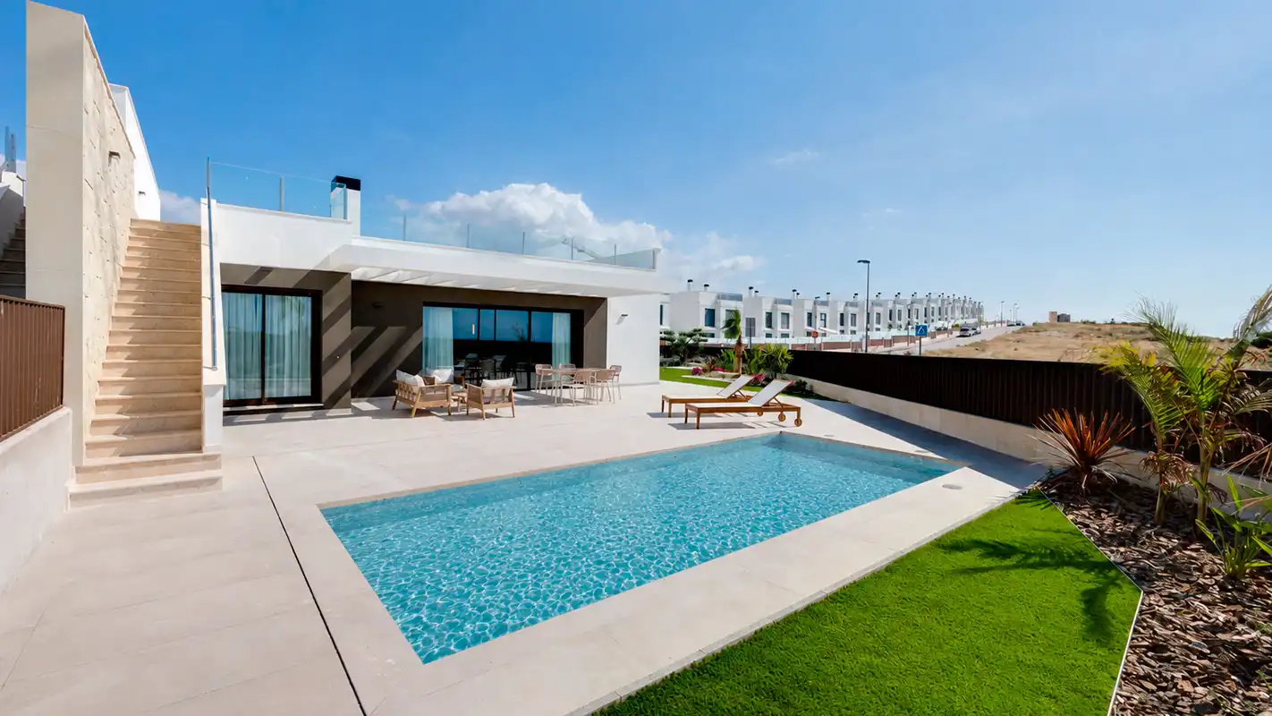 Terraza de Casa o chalet en venta en Mutxamel con Aire acondicionado, Calefacción y Jardín privado