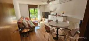 Living room of Flat for sale in Castell d'Aro, Platja d'Aro i s'Agaró  with Air Conditioner, Heating and Parquet flooring