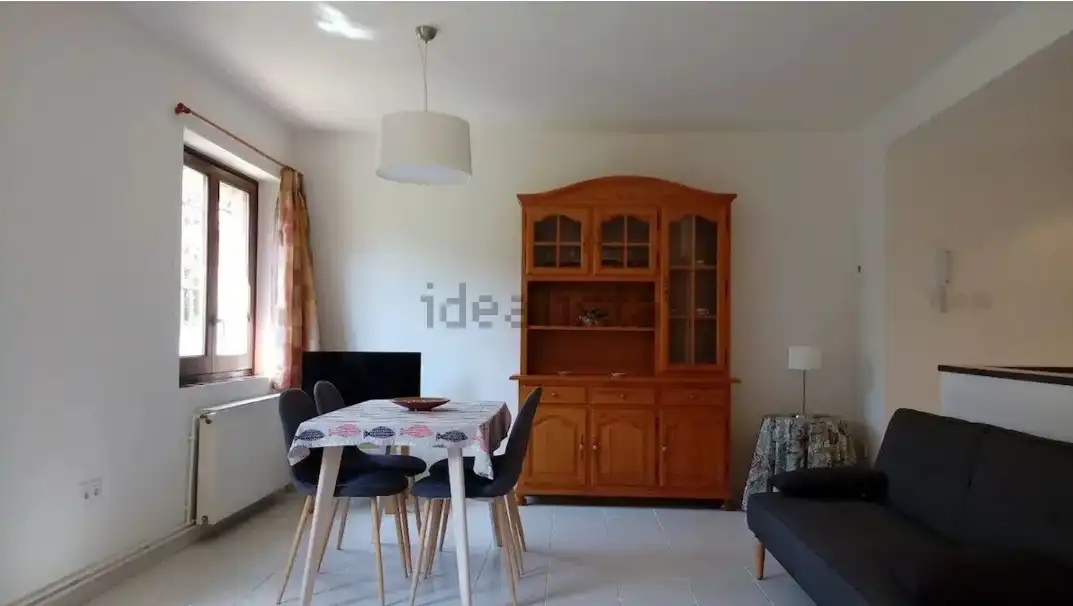 Sala de estar de Apartamento de alquiler en Regencós con Aire acondicionado, Calefacción y Jardín privado