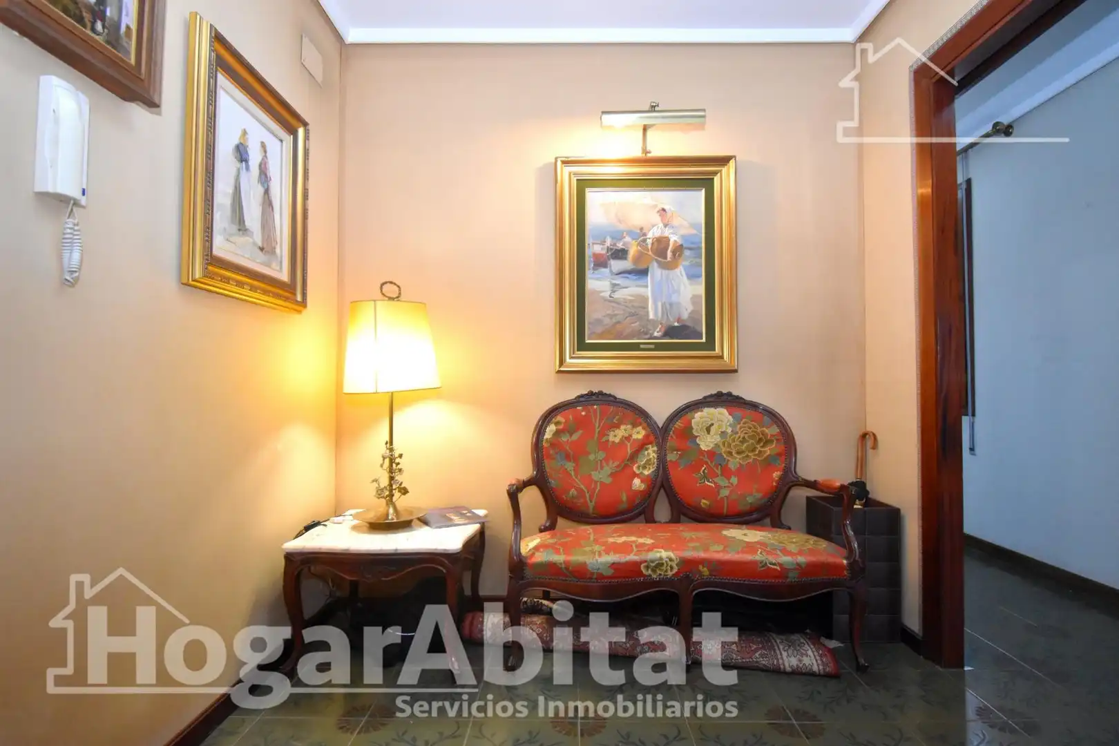 Sala d'estar de Pis en venda en Vila-real amb Terrassa i Balcó