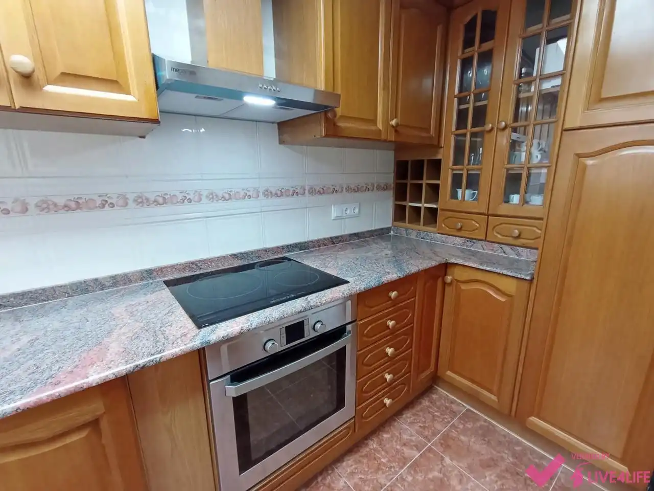 Cocina de Piso de alquiler en Burjassot con Aire acondicionado, Terraza y Amueblado