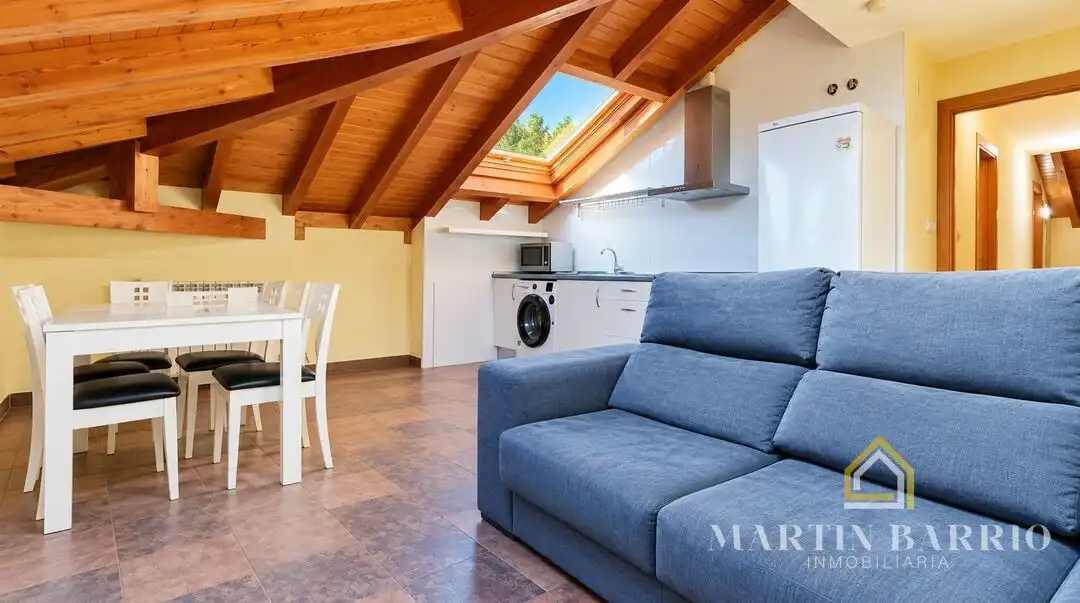 Sala de estar de Ático en venta en Muskiz, Bizkaia
