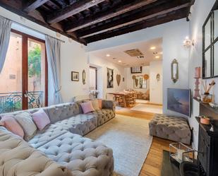 Living room of Duplex for sale in  Palma de Mallorca  with Air Conditioner, Heating and Parquet flooring