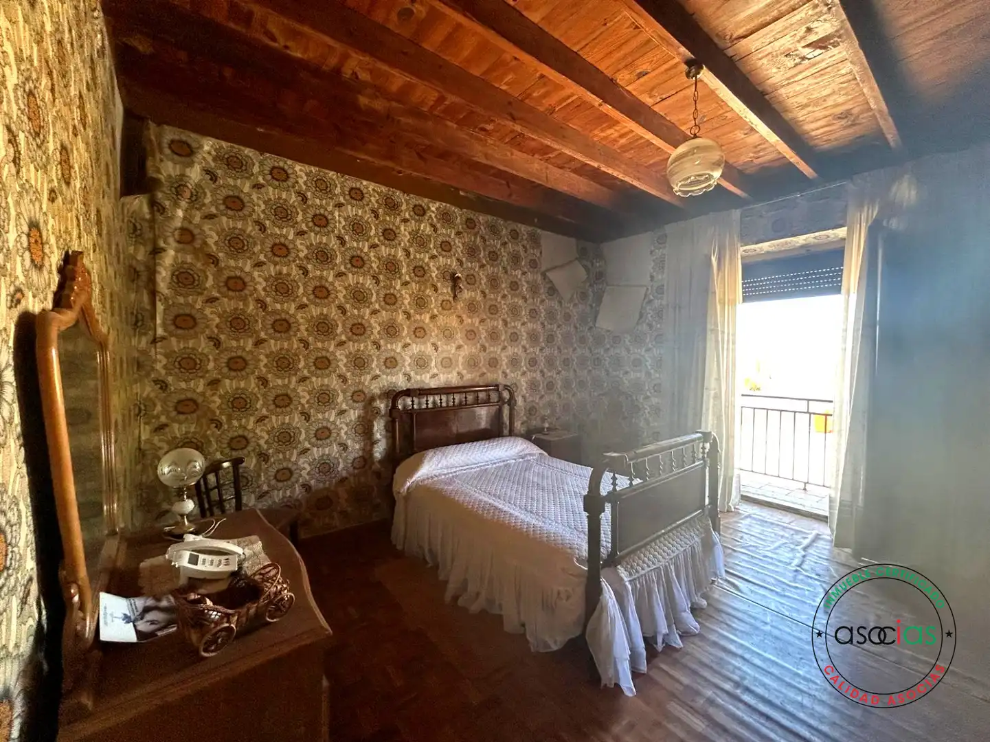 Habitación de Casa o chalet en venta en Santervás de Campos con Jardín privado y Amueblado
