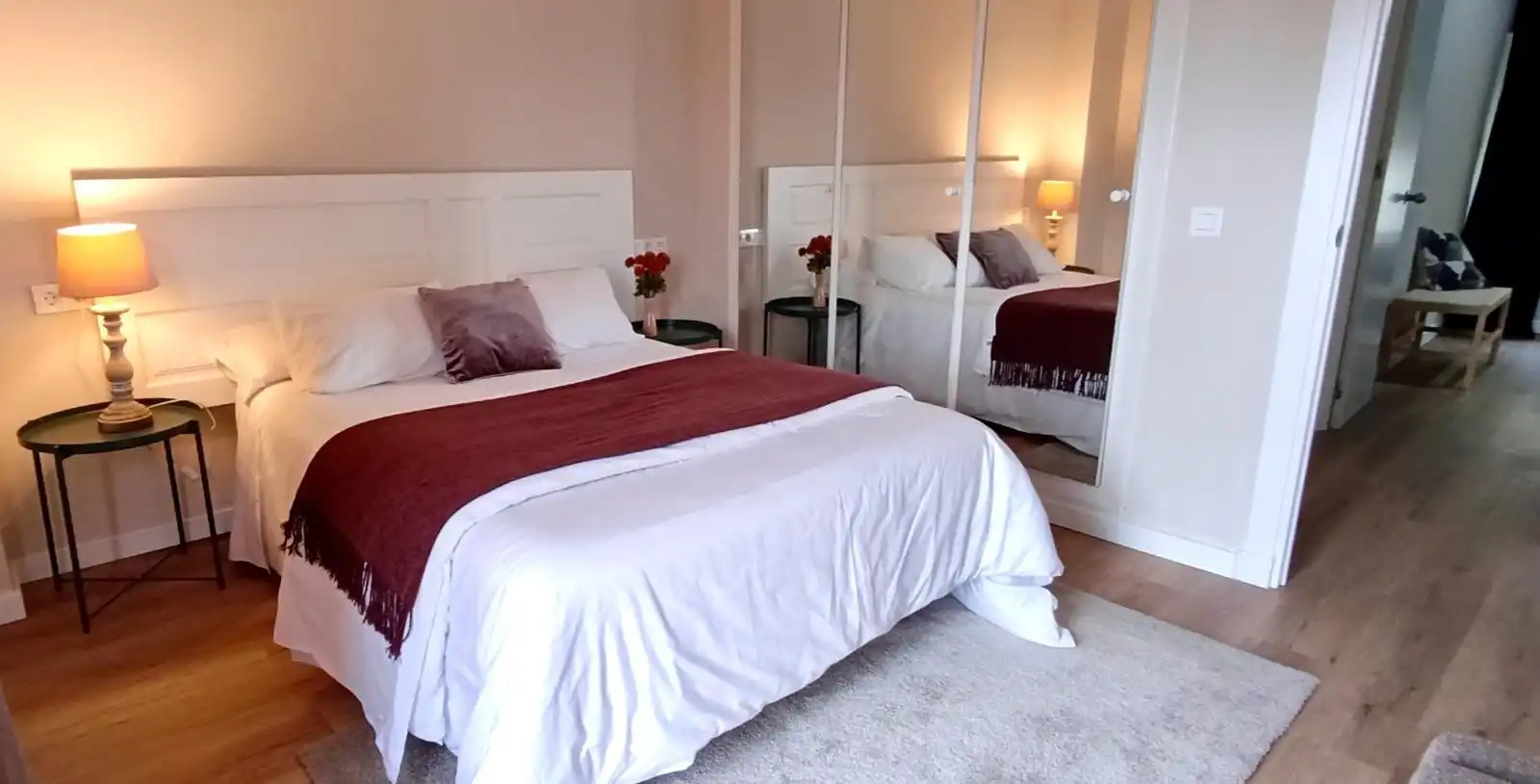 Bedroom of Flat for sale in Jerez de la Frontera  with Parquet flooring, Furnished and Balcony