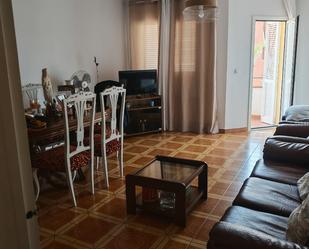 Living room of Flat for sale in Figueres  with Heating, Furnished and Balcony