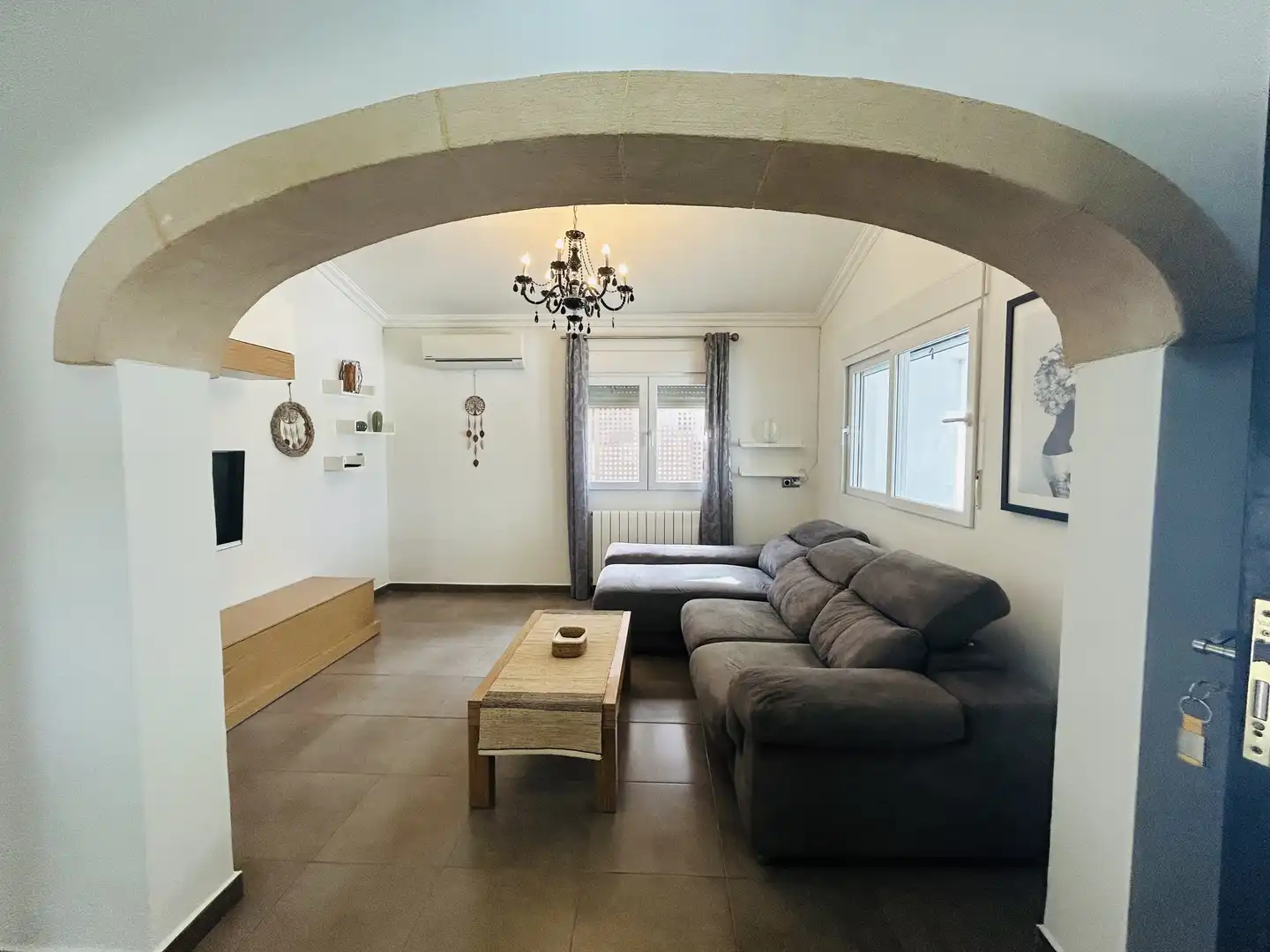 Sala de estar de Casa o chalet de alquiler en Jávea / Xàbia con Aire acondicionado, Calefacción y Jardín privado