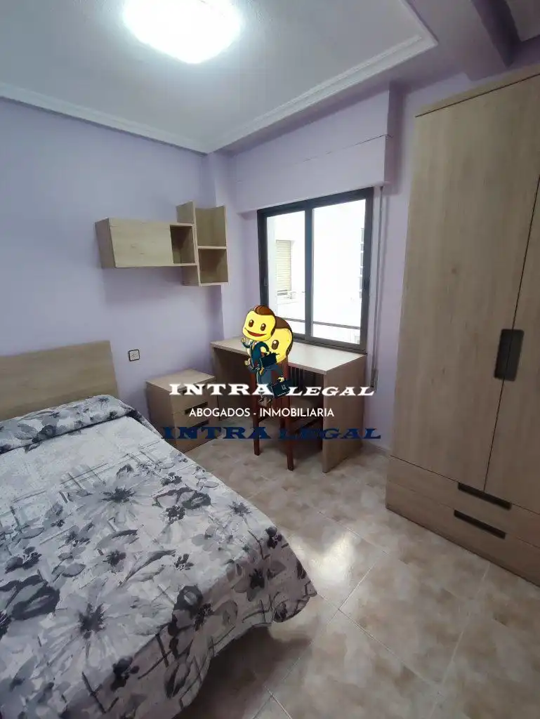 Habitación de Piso para compartir en Salamanca con Calefacción, Terraza y Amueblado
