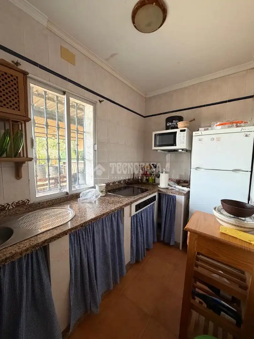 Küche von Country house zum Verkauf in Utrera mit Klimaanlage und Heizung