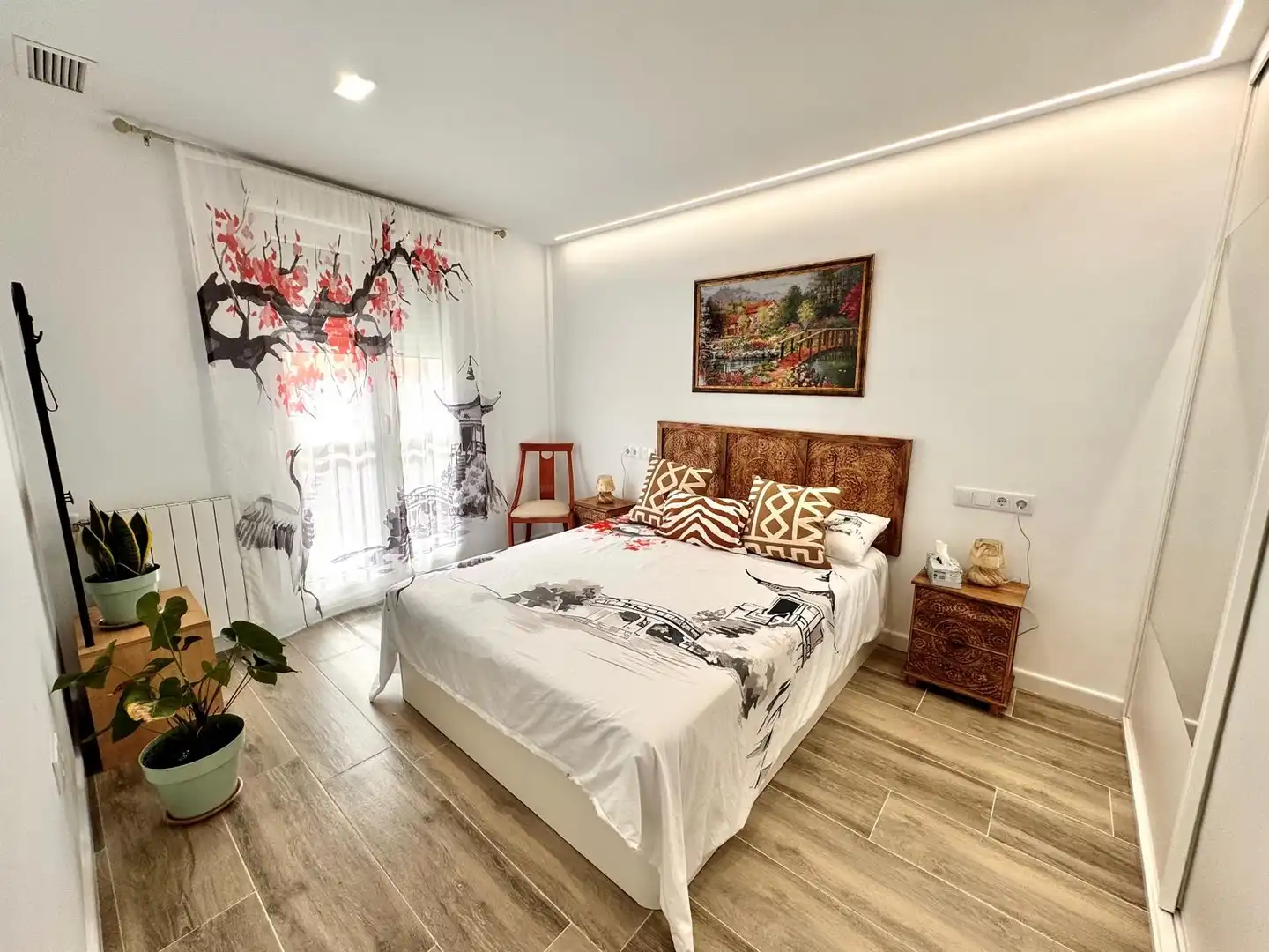Dormitori de Casa o xalet de lloguer en Alicante / Alacant amb Aire condicionat, Terrassa i Moblat