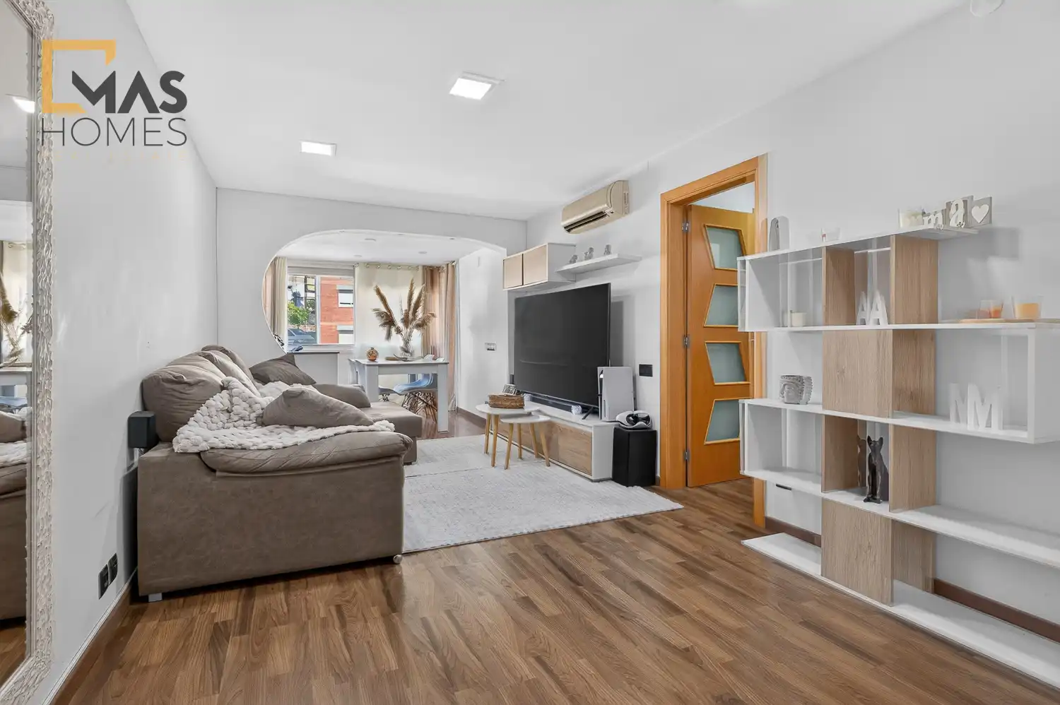 Sala de estar de Piso en venta en Viladecavalls con Aire acondicionado, Calefacción y Balcón