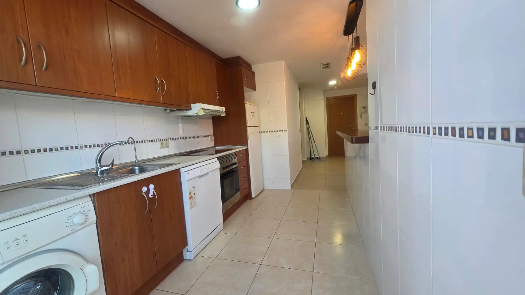 Kitchen of Flat for sale in Pedreguer  with Air Conditioner, Heating and Terrace
