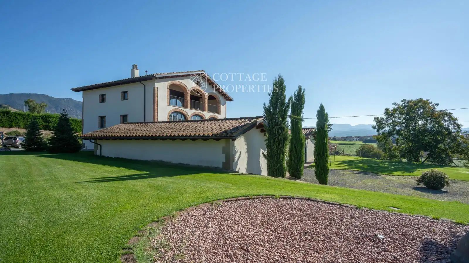 Vista exterior de Finca rústica en venta en Torelló con Terraza y Amueblado