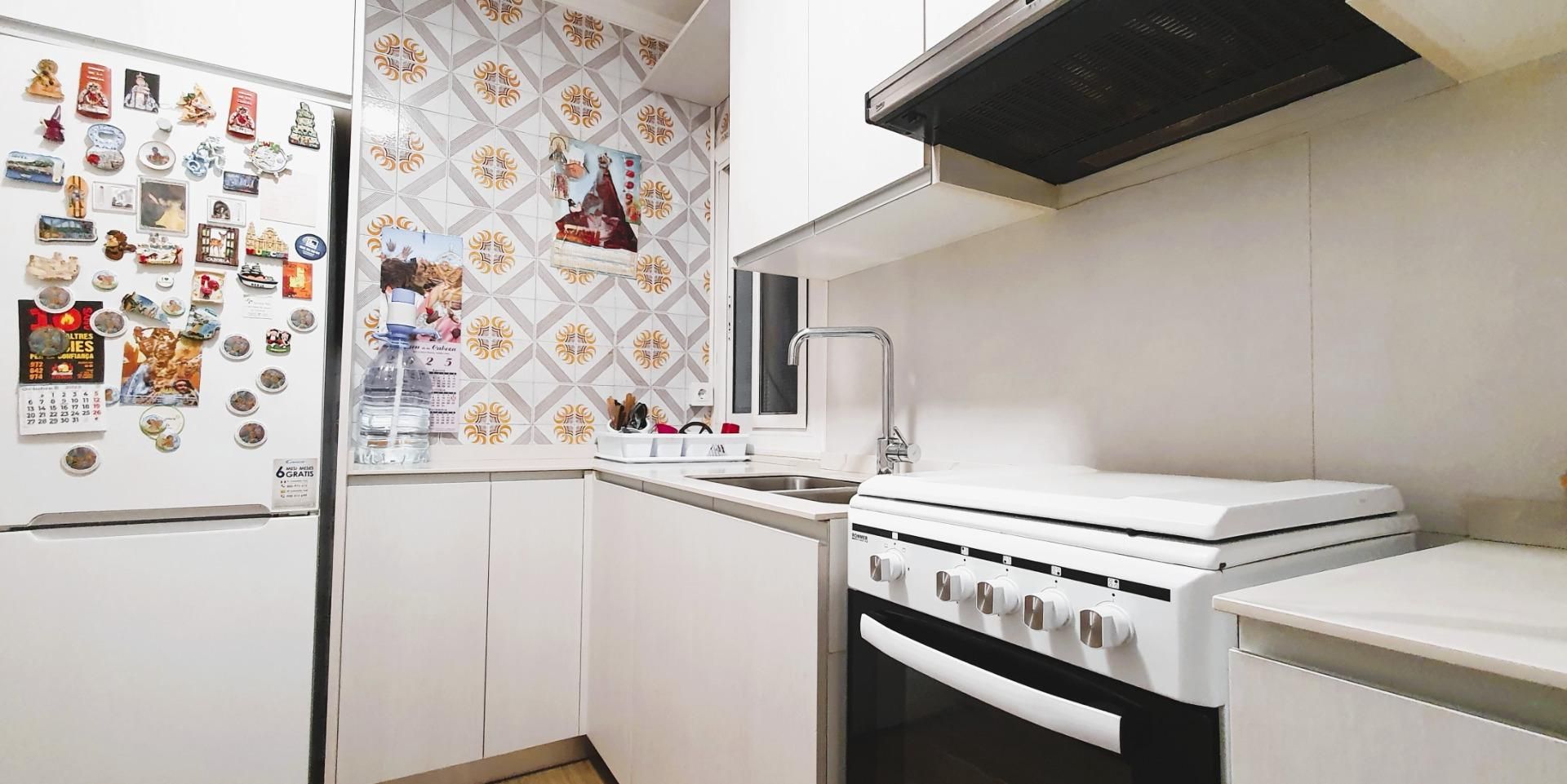 Kitchen of Flat for sale in Sabadell  with Parquet flooring