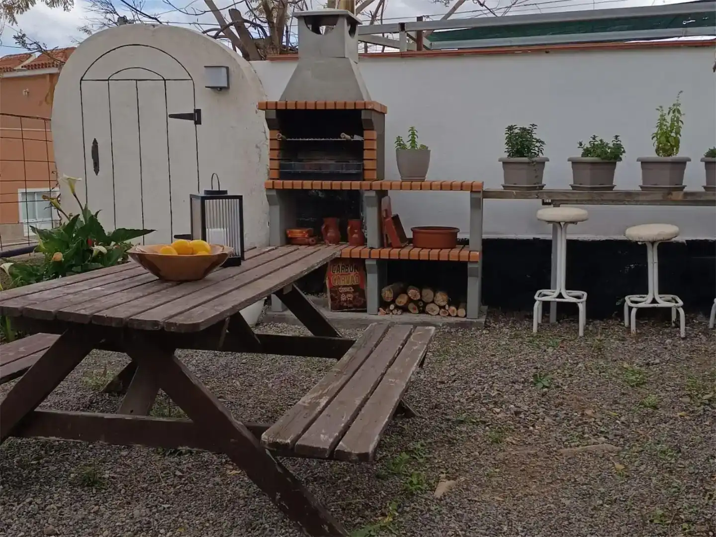 Terrace of Flat for rent in Arona  with Air Conditioner, Private garden and Parquet flooring