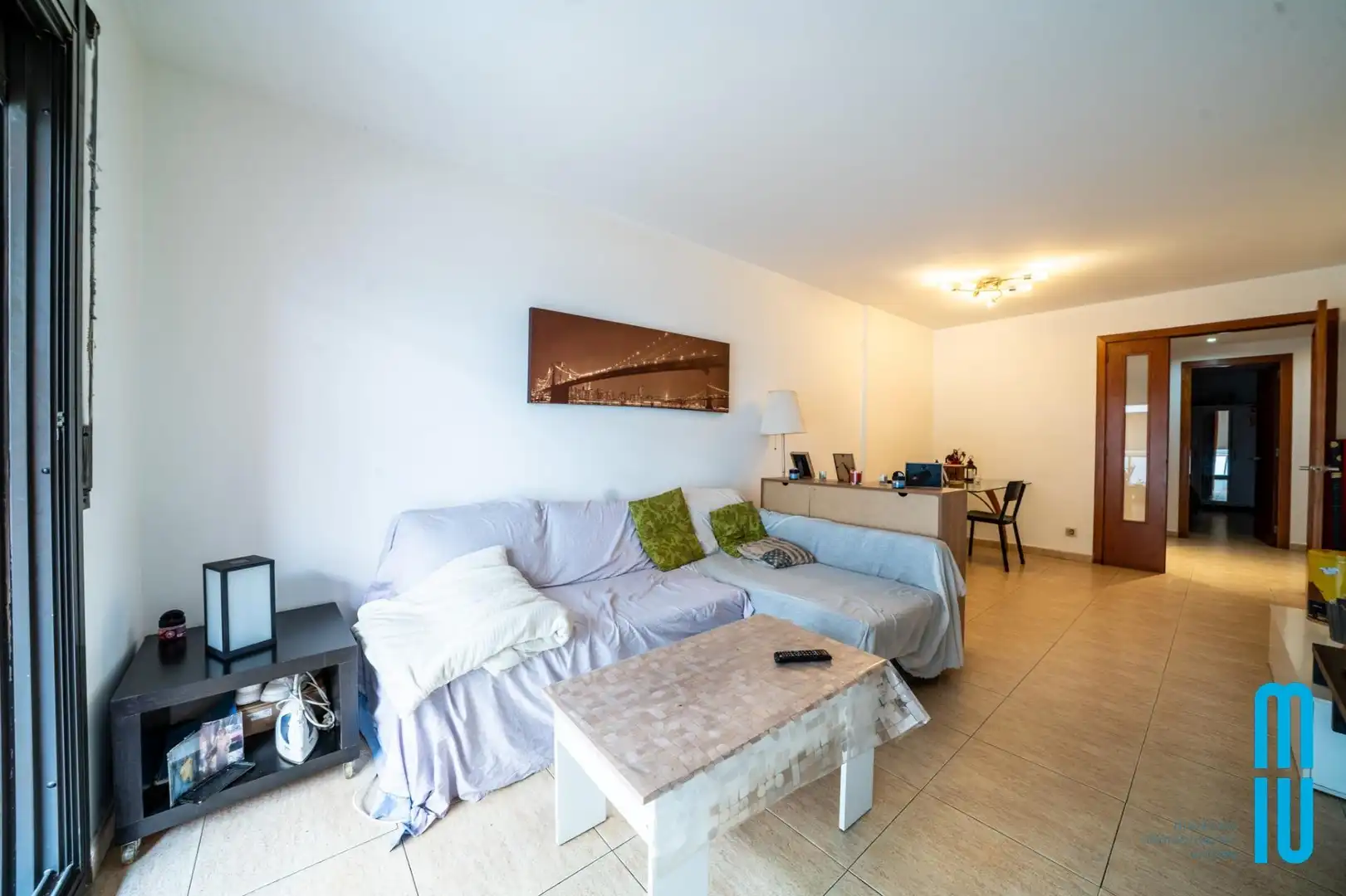 Sala de estar de Piso en venta en Pineda de Mar con Calefacción, Terraza y Balcón
