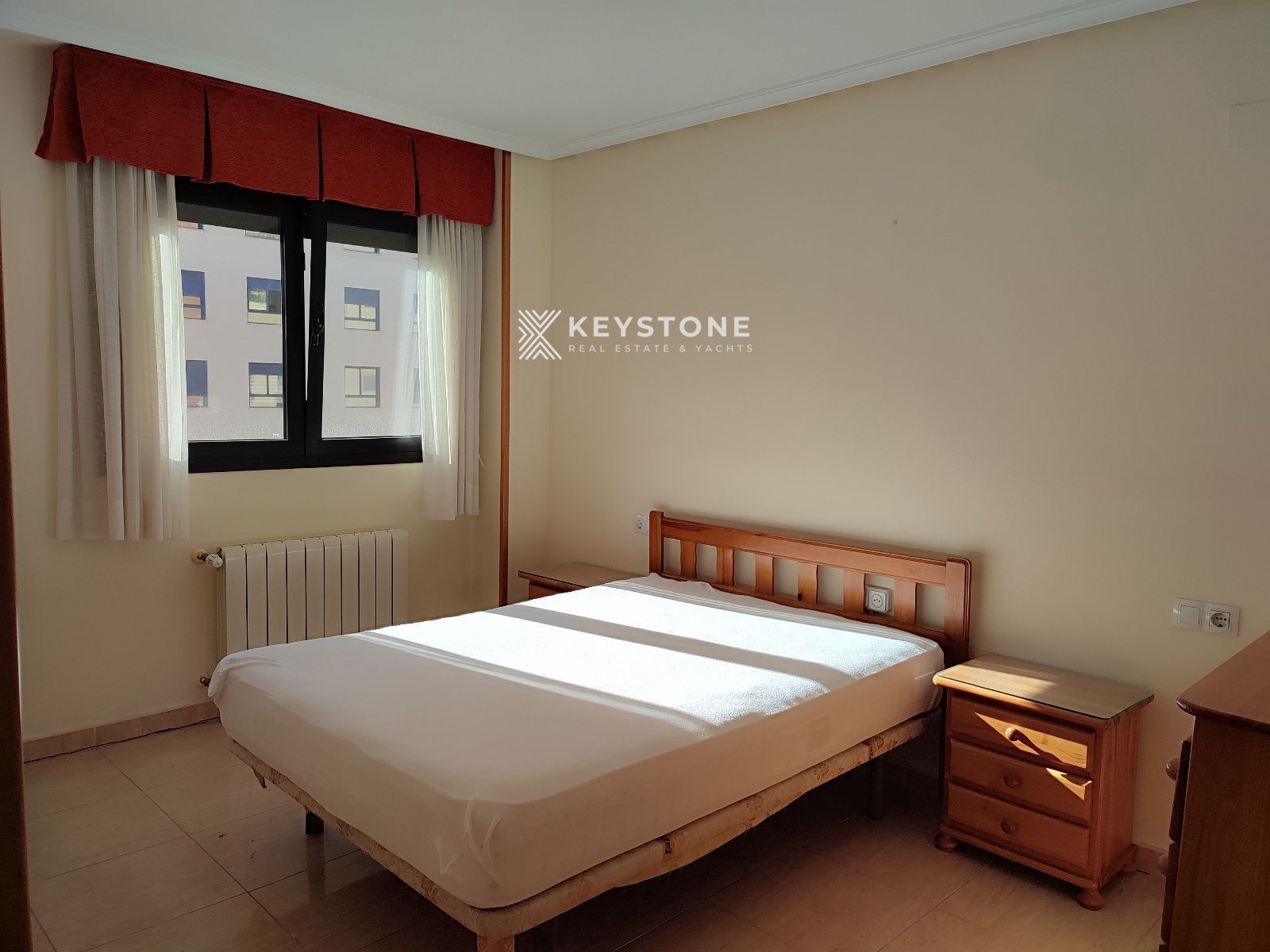 Dormitori de Pis de lloguer en Alicante / Alacant amb Aire condicionat, Calefacció i Terrassa