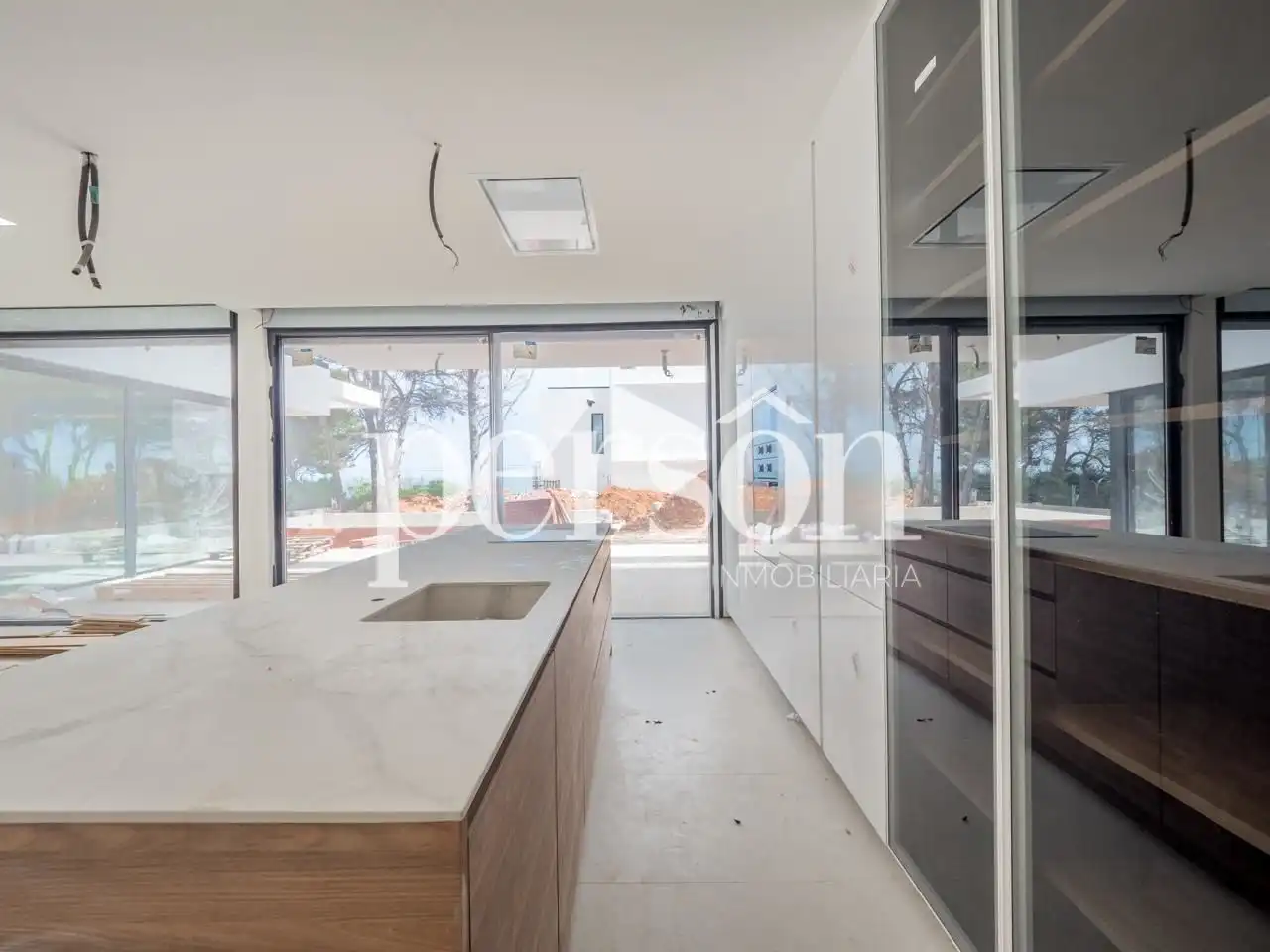 Cocina de Casa adosada en venta en Dénia con Aire acondicionado, Calefacción y Jardín privado