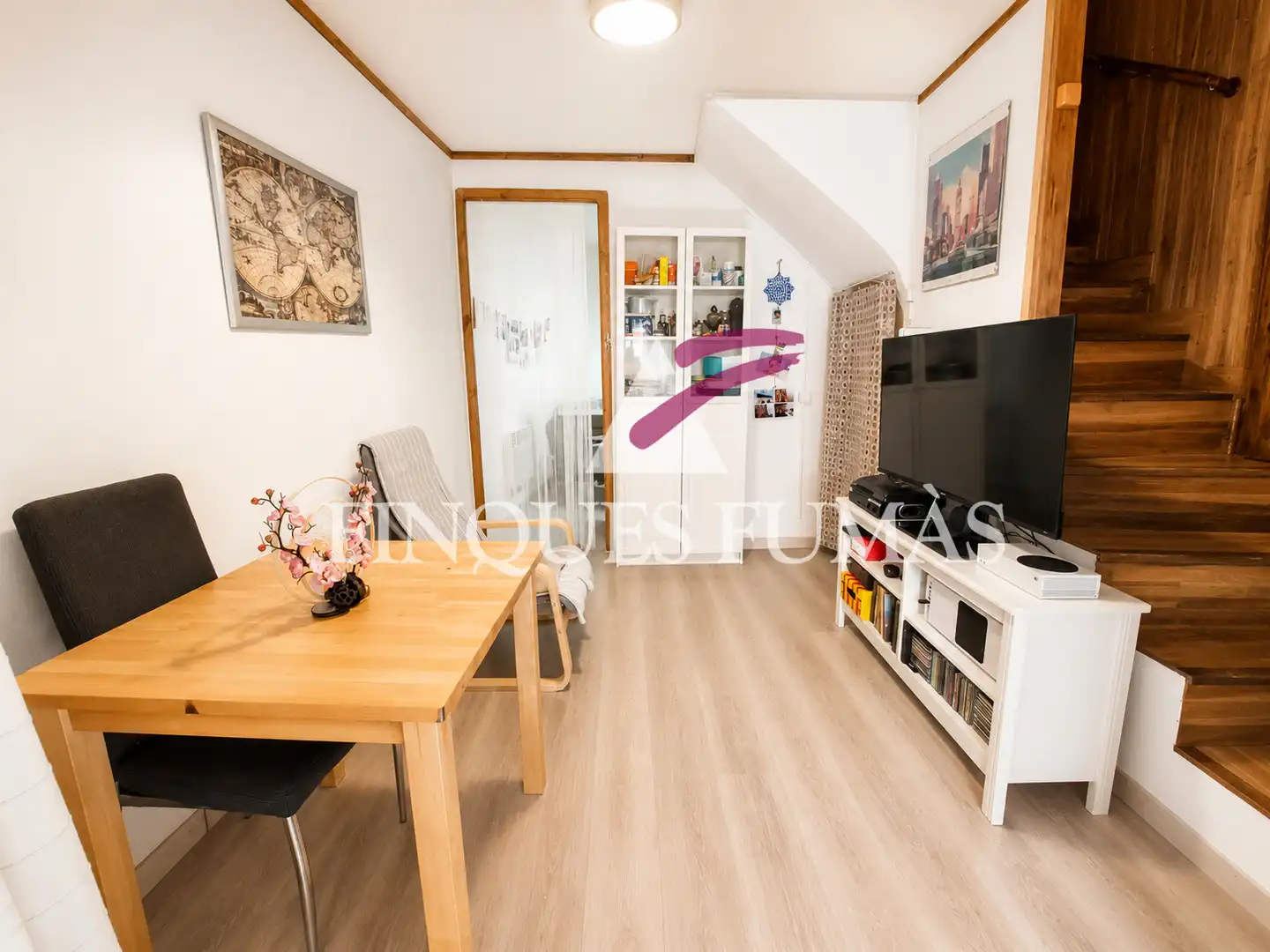 Living room of Houses for sale in Calaf  with Heating, Parquet flooring and Storage room