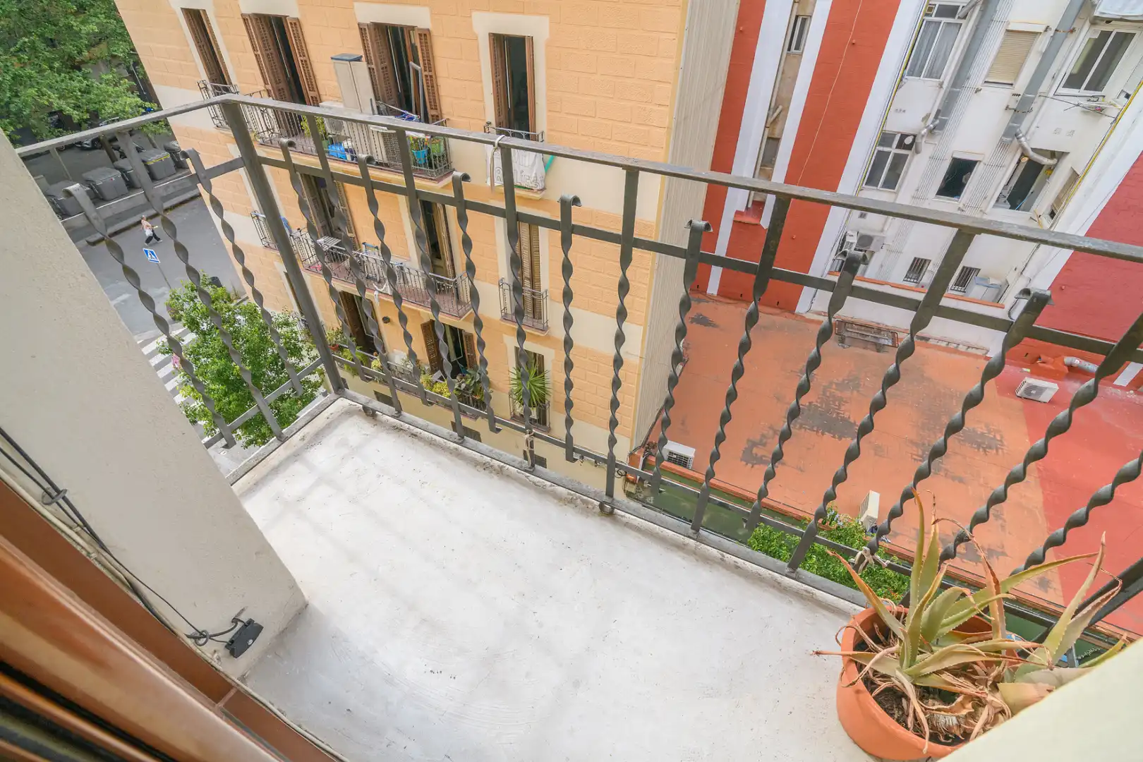 Balcony of Flat for sale in Barcelona  with Parquet flooring, Terrace and Balcony