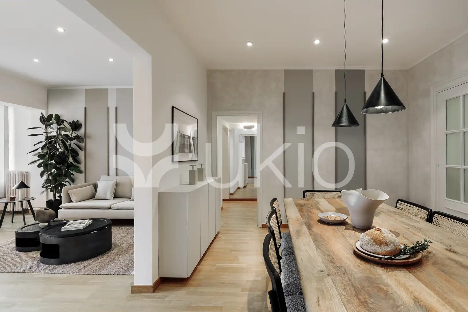Sala d'estar de Apartament de lloguer en Barcelona amb Aire condicionat, Calefacció i Terrassa
