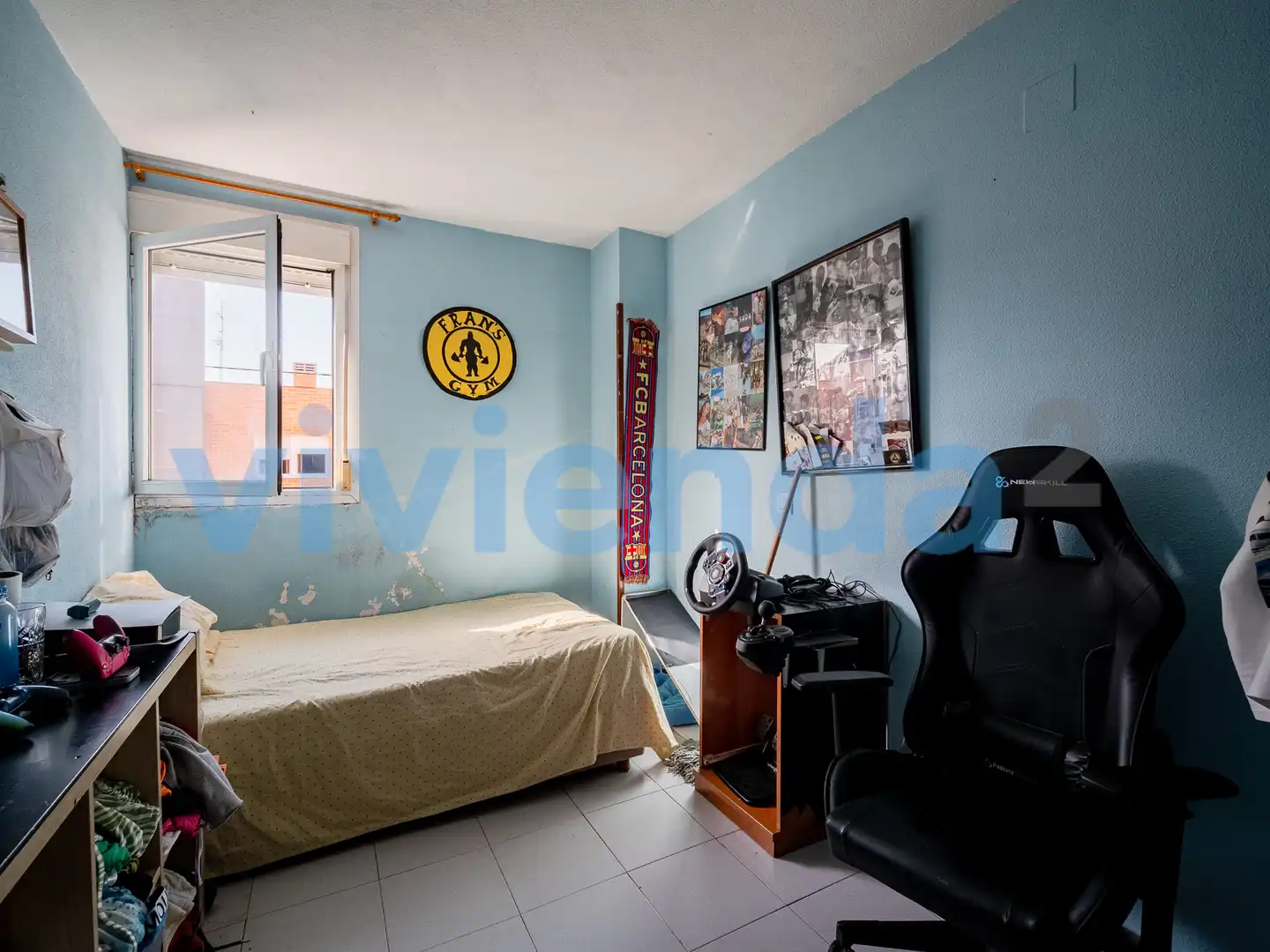 Bedroom of Flat for sale in Madrid  with Heating