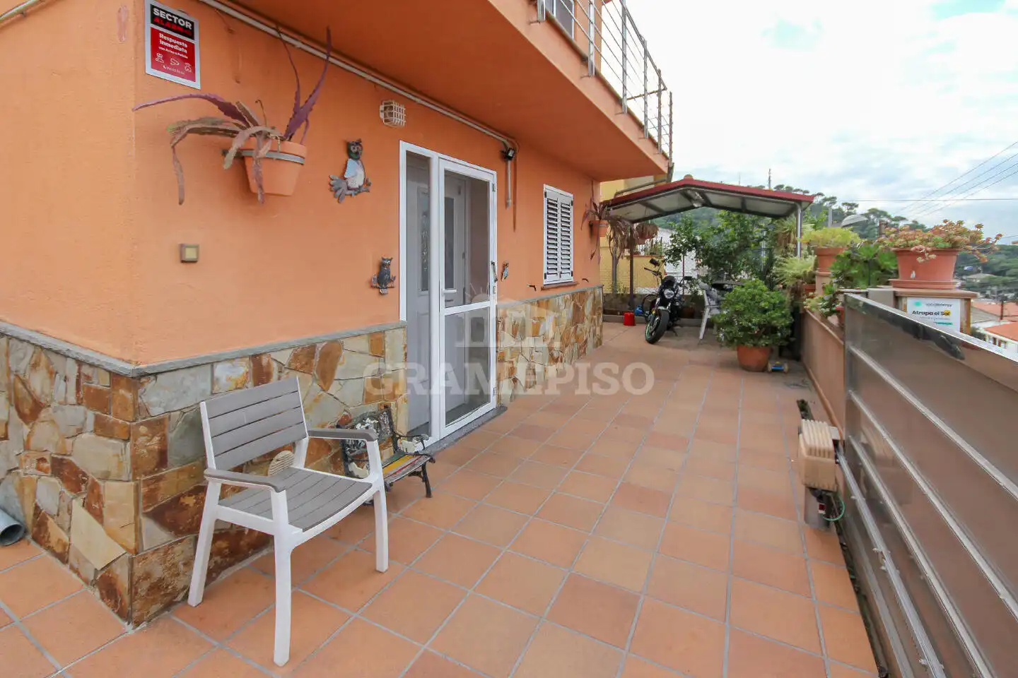 Terraza de Casa o chalet en venta en Sant Fost de Campsentelles
