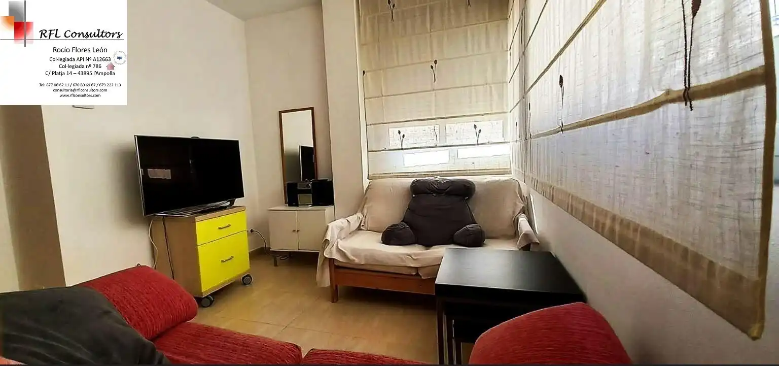 Apartamento de alquiler en L'Ampolla