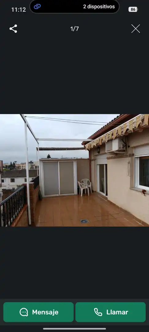 Terrace of Attic for rent in Casco Histórico